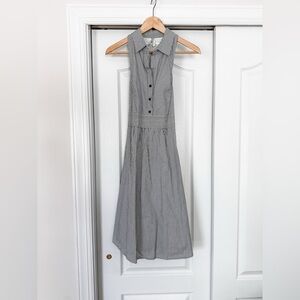 Anthropologie Maeve Striped Collar Dress